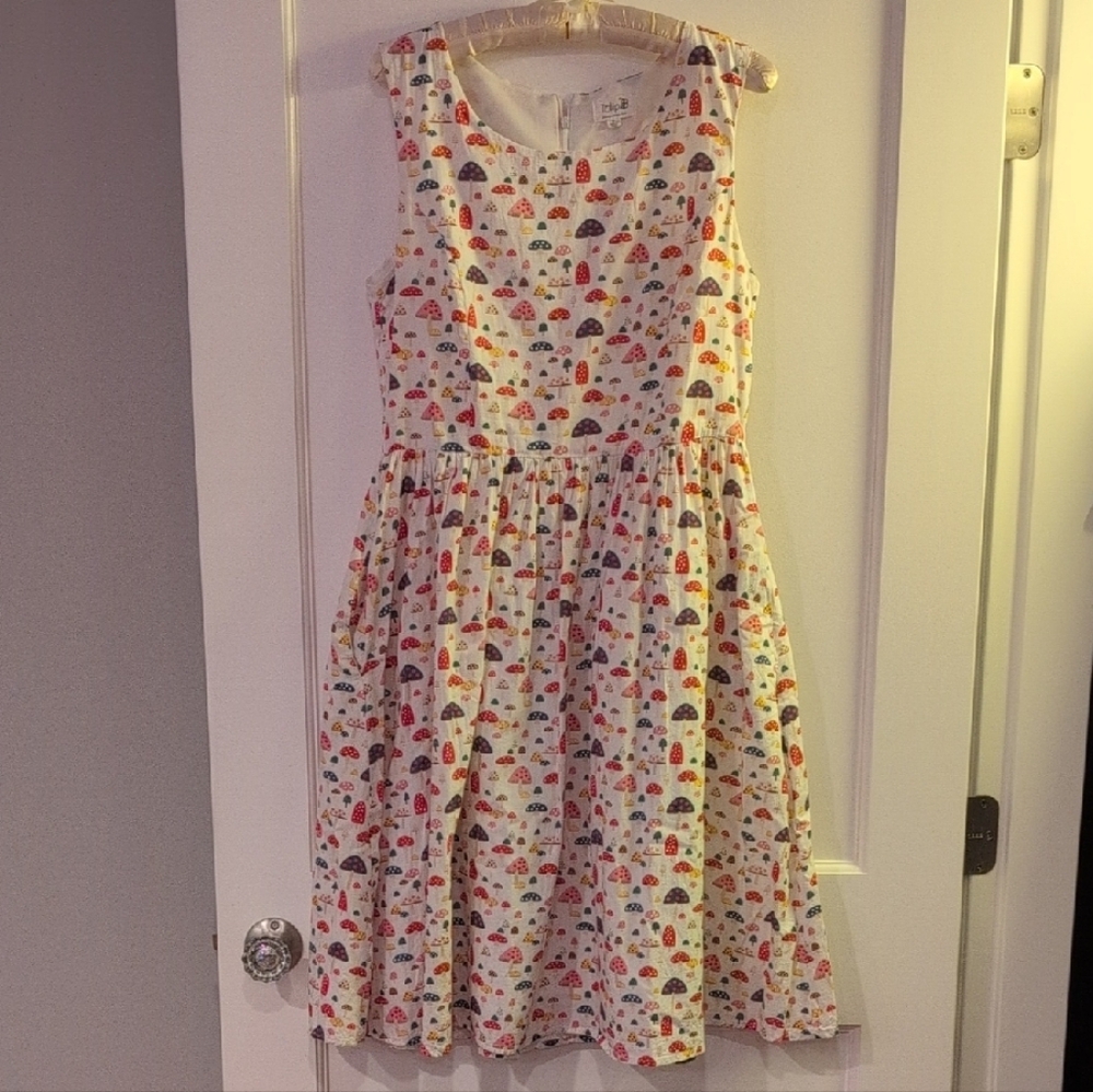 Pleated Midi Sundress